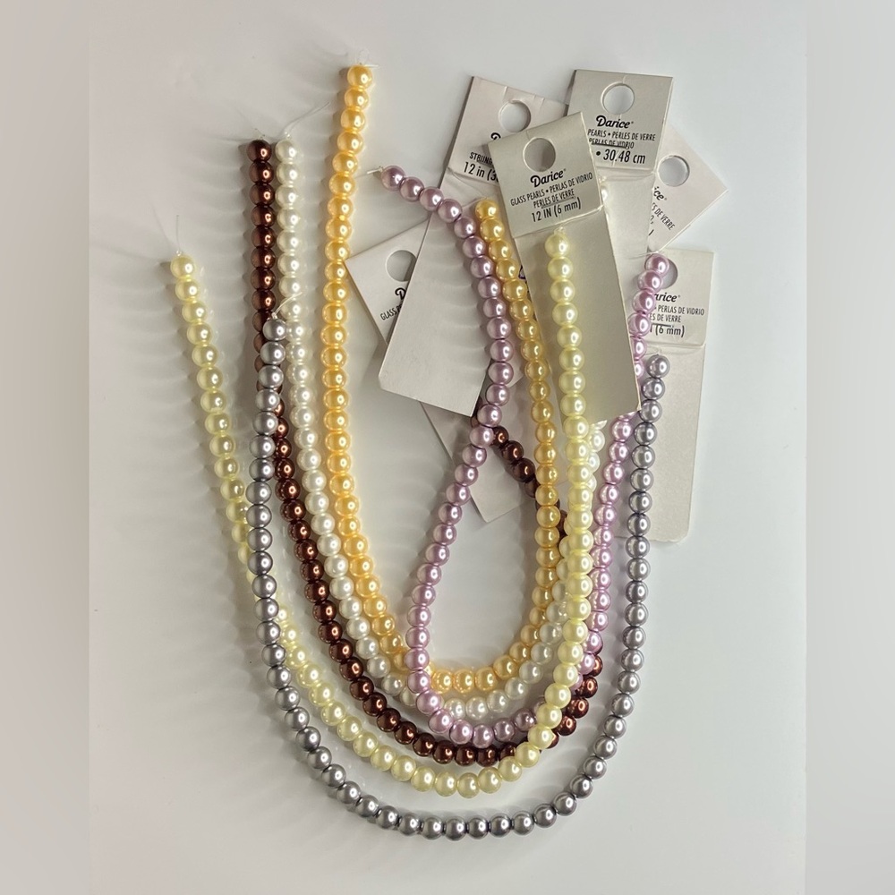 6 Strands Of Beads